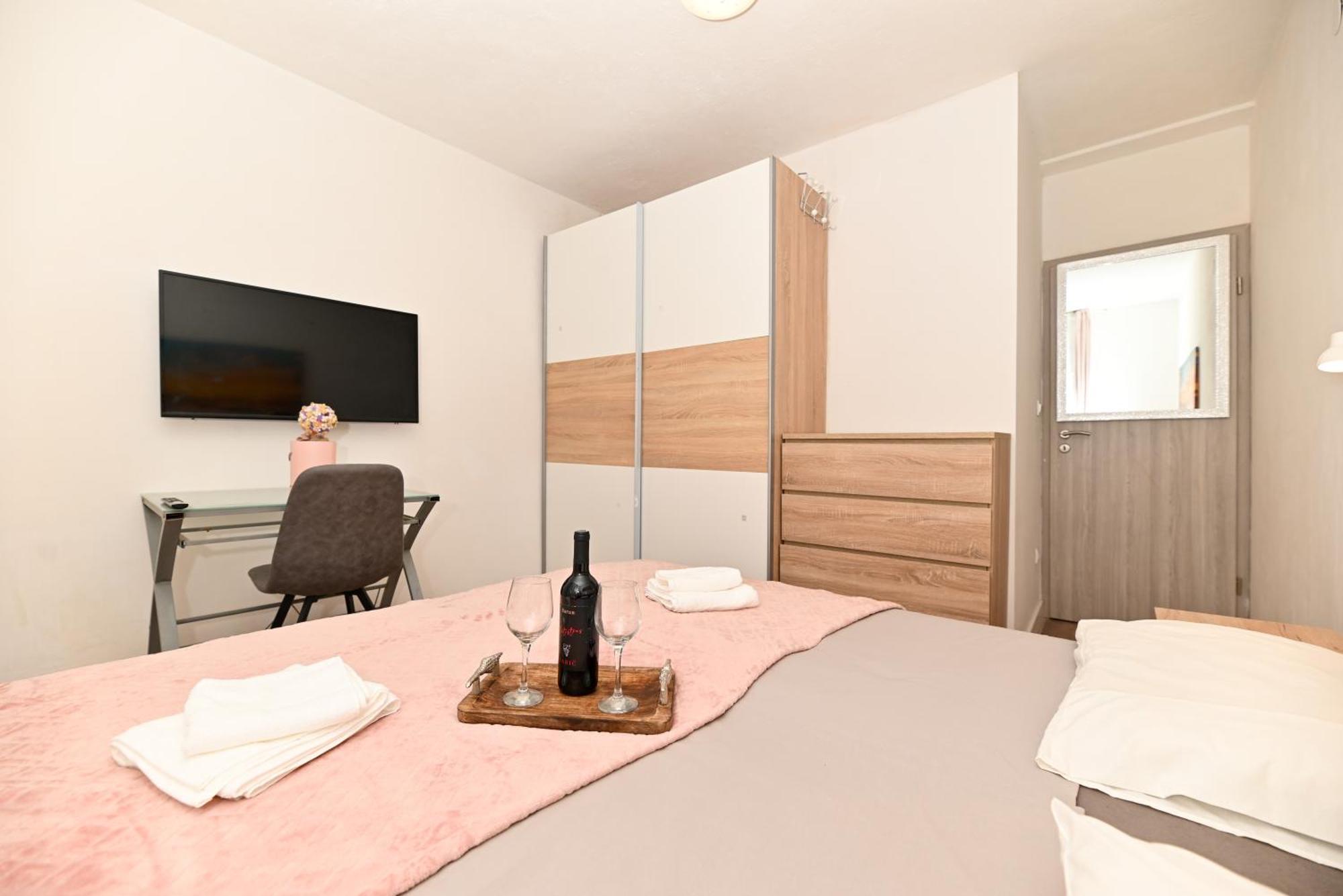 New,close To The With Domestic Olive Oil And Wine * Trogir