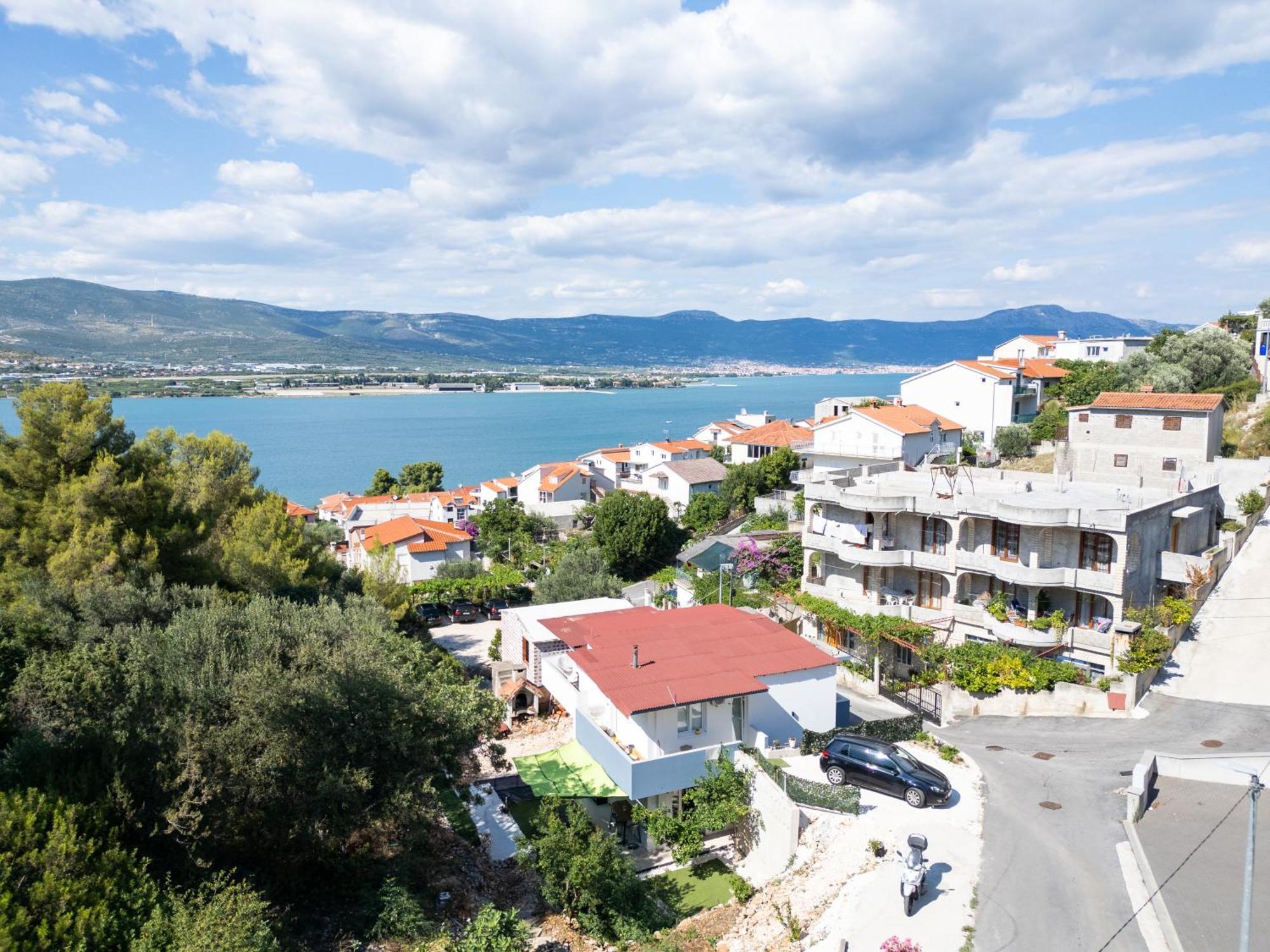 New,close To The With Domestic Olive Oil And Wine * Trogir